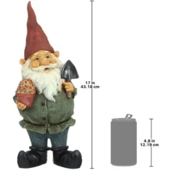 Design Toscano Garden GNOME Statue - Dagoberto Con I Regali Garden GNOME - Prato GNOME -OUTSUN Giardino Negozio 89657888 5