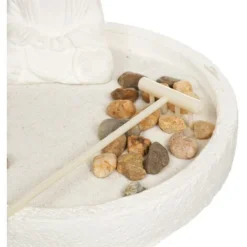 Giardino Zen Wasila, Cemento, Bianco, D18 Cm - Atmosphera Créateur D'intérieur -OUTSUN Giardino Negozio 90565503 4