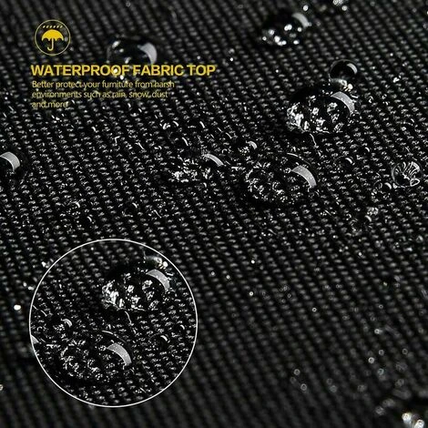 Copertura Per Lettino Prendisole Da Giardino Con Prese D'aria Impermeabile Antivento Resistente Ai Raggi UV Resistente Tessuto Oxford 210D Copertura Per Lettino Prendisole (200 X 75 X 40/80 Cm) - Nero 5 Copertura Per Lettino Prendisole Da Giardino Con Prese D'aria Impermeabile Antivento Resistente Ai Raggi UV Resistente Tessuto Oxford 210D Copertura Per Lettino Prendisole (200 X 75 X 40/80 Cm) - Nero - immagine 5