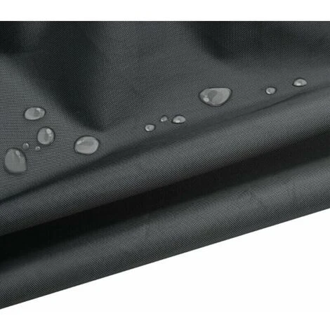 Copertura Per Lettino Da Giardino Impermeabile Antivento Resistente Ai Raggi UV Antipolvere Tessuto Oxford 210D Copertura Per Lettino Prendisole (200 X 75 X 40/80 Cm) - Nero 4 Copertura Per Lettino Da Giardino Impermeabile Antivento Resistente Ai Raggi UV Antipolvere Tessuto Oxford 210D Copertura Per Lettino Prendisole (200 X 75 X 40/80 Cm) - Nero - immagine 4