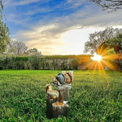 Fontana Per Anatre All'aperto Con Luce Solare Giardino Anatra Scoiattolo Statua Arte Da Giardino Fontana D'acqua Decorazione Per Laghetto O Prato Patio 6 "x 4" Scoiattolo 7 Fontana Per Anatre All'aperto Con Luce Solare Giardino Anatra Scoiattolo Statua Arte Da Giardino Fontana D'acqua Decorazione Per Laghetto O Prato Patio 6 "x 4" Scoiattolo -OUTSUN Giardino Negozio 92055883 3
