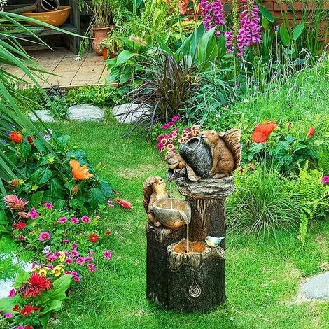 Fontana Per Anatre All'aperto Con Luce Solare Giardino Anatra Scoiattolo Statua Arte Da Giardino Fontana D'acqua Decorazione Per Laghetto O Prato Patio 6 "x 4" Scoiattolo 4 Fontana Per Anatre All'aperto Con Luce Solare Giardino Anatra Scoiattolo Statua Arte Da Giardino Fontana D'acqua Decorazione Per Laghetto O Prato Patio 6 "x 4" Scoiattolo - immagine 4