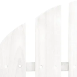 Sedie A Dondolo Sedie Da Giardino - In Legno Bianca BV454209 - BonneVie -OUTSUN Giardino Negozio 92300080 5