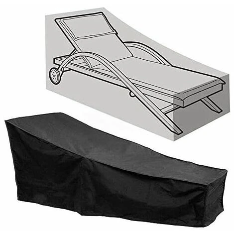 Copertura Per Lettino Prendisole Da Giardino In Tessuto Oxford 420D.Copertura Per Lettino Prendisole Da Giardino In Tessuto Oxford Nero Su Mobili Da Balcone Da Giardino Per Proteggere Da Umidità, Piog 1 Copertura Per Lettino Prendisole Da Giardino In Tessuto Oxford 420D.Copertura Per Lettino Prendisole Da Giardino In Tessuto Oxford Nero Su Mobili Da Balcone Da Giardino Per Proteggere Da Umidità, Piog