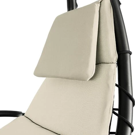 LETTINO SOSPESO TETTUCCIO PARASOLE SDRAIO RELAX OSCILLANTE AMACA 120 KG DONDOLO 3 LETTINO SOSPESO TETTUCCIO PARASOLE SDRAIO RELAX OSCILLANTE AMACA 120 KG DONDOLO - immagine 3