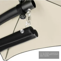 LETTINO SOSPESO TETTUCCIO PARASOLE SDRAIO RELAX OSCILLANTE AMACA 120 KG DONDOLO 8 LETTINO SOSPESO TETTUCCIO PARASOLE SDRAIO RELAX OSCILLANTE AMACA 120 KG DONDOLO -OUTSUN Giardino Negozio 93485720 4