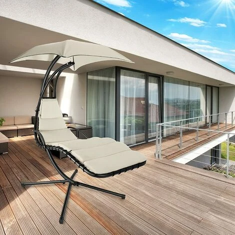 LETTINO SOSPESO TETTUCCIO PARASOLE SDRAIO RELAX OSCILLANTE AMACA 120 KG DONDOLO 5 LETTINO SOSPESO TETTUCCIO PARASOLE SDRAIO RELAX OSCILLANTE AMACA 120 KG DONDOLO - immagine 5