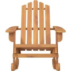 Sedia A Dondolo Adirondack In Legno Massello Di Acacia VidaXL 8 Sedia A Dondolo Adirondack In Legno Massello Di Acacia VidaXL -OUTSUN Giardino Negozio 93942294 4