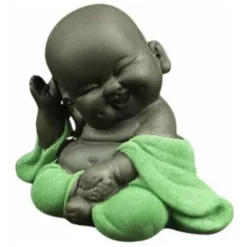 Statue Di Buddha In Ceramica Creativa Piccola Statua Di Buddha Sveglio Monk Figurine Creativo Artigianato Per Bambini Bambole Ornamenti Regalo Cinese Delicate Arti E Mestieri In Ceramica-A