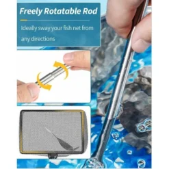 Rete Per Acquario Con Manico Retrattile Per Acquari E Piscine Betta -OUTSUN Giardino Negozio 94292479 4