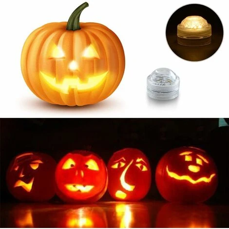 12 Luci Da Tè Subacquee Senza Fiamma A LED, Illuminazione Decorativa Impermeabile Sommergibile A Batteria Per Acquario/stagno/piscina/matrimonio/festa (bianco Caldo) 3 12 Luci Da Tè Subacquee Senza Fiamma A LED, Illuminazione Decorativa Impermeabile Sommergibile A Batteria Per Acquario/stagno/piscina/matrimonio/festa (bianco Caldo) - immagine 3