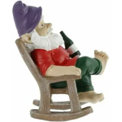 Gnomo Da Giardino Decorazione Da Giardino Per Esterni Con Statua Da Giardino In Resina Gnomo Da Giardino Divertente Umoristico Per Giardino Domestico All'aperto Bambini Ragazzi Ragazze (Sedia A Dondol 8 Gnomo Da Giardino Decorazione Da Giardino Per Esterni Con Statua Da Giardino In Resina Gnomo Da Giardino Divertente Umoristico Per Giardino Domestico All'aperto Bambini Ragazzi Ragazze (Sedia A Dondol -OUTSUN Giardino Negozio 96205867 4