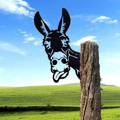 Ornamenti Da Giardino Asino In Metallo Per Recinzioni Decorazioni Per Esterni Animali Asino Per La Casa Decorazioni Per Il Giardino, Sculture Per La Decorazione Del Giardino Degli Animali Dell'asino P 1 Ornamenti Da Giardino Asino In Metallo Per Recinzioni Decorazioni Per Esterni Animali Asino Per La Casa Decorazioni Per Il Giardino, Sculture Per La Decorazione Del Giardino Degli Animali Dell'asino P