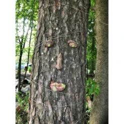 3D Tree Face Art Ornaments - Funny Old Man Face Sculpture - Decorazione Da Giardino -OUTSUN Giardino Negozio 96233955 3