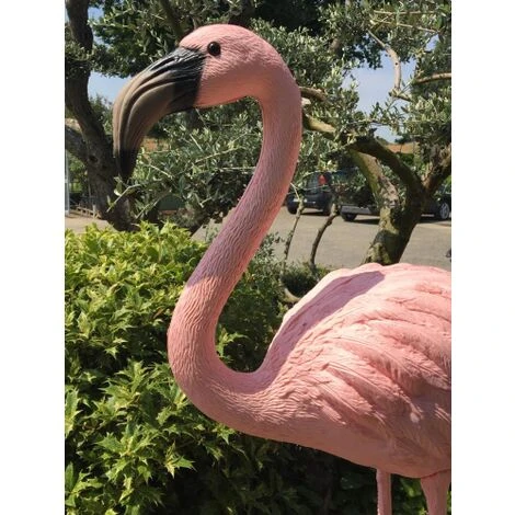Fenicottero Flamingo Rosa Con Base H. 90 Cm Decorazione Da Giardino In Plastica 1 Fenicottero Flamingo Rosa Con Base H. 90 Cm Decorazione Da Giardino In Plastica