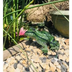 Rana In Plastica, Ornamenti Per Giardino E Laghetto