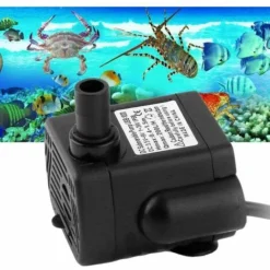 Pompa Dell'acqua Ultra Silenziosa 48GPH [180L/H] 3W, Piccolo Acquario, Laghetto Per Pesci, Tartaruga, Animale Acquatico, Scultura, Giardino, Barca In Movimento, Laghetto, Fontana, Pompa Per Acquario D -OUTSUN Giardino Negozio 96838557 4