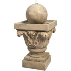 Teamson Home Fontana D'Acqua Bacino Sfera A 2 Livelli Con Luci E Pompa Per Esterni E Giardino, Ornamento Zen A Cascata Per Interni, Decorazione Del Patio 7 Teamson Home Fontana D'Acqua Bacino Sfera A 2 Livelli Con Luci E Pompa Per Esterni E Giardino, Ornamento Zen A Cascata Per Interni, Decorazione Del Patio -OUTSUN Giardino Negozio 96926348 3