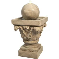 Teamson Home Fontana D'Acqua Bacino Sfera A 2 Livelli Con Luci E Pompa Per Esterni E Giardino, Ornamento Zen A Cascata Per Interni, Decorazione Del Patio 9 Teamson Home Fontana D'Acqua Bacino Sfera A 2 Livelli Con Luci E Pompa Per Esterni E Giardino, Ornamento Zen A Cascata Per Interni, Decorazione Del Patio -OUTSUN Giardino Negozio 96926348 5