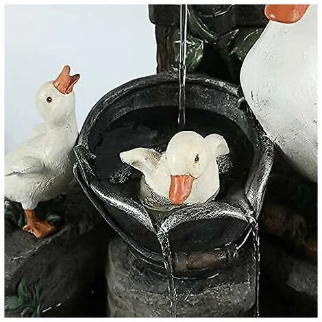 Statua Animale Da Giardino Fontana Solare Lampada Da Giardino Art Déco Scultura Da Giardino A Led Per Esterni (B) 3 Statua Animale Da Giardino Fontana Solare Lampada Da Giardino Art Déco Scultura Da Giardino A Led Per Esterni (B) - immagine 3