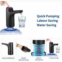 Dispenser D'acqua Kanuo, Pompa Dell'acqua Elettrica Portatile Con Ricarica Automatica USB, Bottiglia Universale Da 3-5 Galloni, Erogatore D'acqua Portatile Elettrico Senza Fili Per Interni Ed Esterni 9 Dispenser D'acqua Kanuo, Pompa Dell'acqua Elettrica Portatile Con Ricarica Automatica USB, Bottiglia Universale Da 3-5 Galloni, Erogatore D'acqua Portatile Elettrico Senza Fili Per Interni Ed Esterni -OUTSUN Giardino Negozio 97432159 5