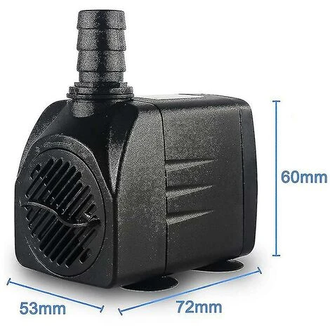 Pompa Sommergibile, Pompa Per Fontana Pompa Dell'acqua Con Cavo Di Alimentazione Da 1,5 M Dimensioni: EU 10W 5 Pompa Sommergibile, Pompa Per Fontana Pompa Dell'acqua Con Cavo Di Alimentazione Da 1,5 M Dimensioni: EU 10W - immagine 5