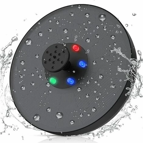 Fontana Solare Per Laghetto Con Pannello Solare 3W 900mAh Batteria Incorporata Pompa Per Acqua Solare Galleggiante 6 Pompa Luminosa A LED 1 Fontana Solare Per Laghetto Con Pannello Solare 3W 900mAh Batteria Incorporata Pompa Per Acqua Solare Galleggiante 6 Pompa Luminosa A LED
