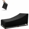 Fodera Per Poltrona Da Viaggio Con Ventilazione, Impermeabile, Antivento, Resistente Ai Raggi UV, Rivestimento In Tessuto Oxford 210D Resistente, Per Sedia Da Giorno, Lettino Prendisole (200 X 75 X 40