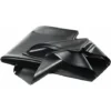 Telo Puro In PVC UV Nero Atossico Per Laghetto Giardino 0,5mm 2x2 Metri - 4mq