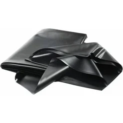 Telo Puro In PVC UV Nero Atossico Per Laghetto Giardino 0,5mm 2x2 Metri - 4mq