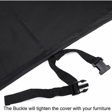 Copertura Per Mobili Da Giardino, Copertura Per Tavolo Da Giardino, Telone Protettivo, Copertura Per Mobili Da Giardino, Protezione Per Mobili Da Esterno Impermeabile Resistente 420D Oxford (180x120x7 4 Copertura Per Mobili Da Giardino, Copertura Per Tavolo Da Giardino, Telone Protettivo, Copertura Per Mobili Da Giardino, Protezione Per Mobili Da Esterno Impermeabile Resistente 420D Oxford (180x120x7 - immagine 4