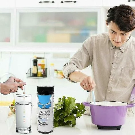 Kit Per Il Test Dell'acqua Potabile 14 In 1 Test Di Qualità Dell'acqua Per Acqua Di Pozzo E Di Rubinetto 50/100 Pezzi 3 Kit Per Il Test Dell'acqua Potabile 14 In 1 Test Di Qualità Dell'acqua Per Acqua Di Pozzo E Di Rubinetto 50/100 Pezzi - immagine 3