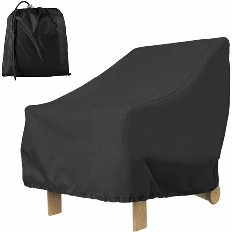 Fodera Per Poltrona Da Giardino Per Esterni Sedile Profondo 210D Fodera Per Sedia Da Giardino Impermeabile Antivento Anti UV Con Corda Regolabile,80x85x91.5cm (210D(Nero)) 3 Fodera Per Poltrona Da Giardino Per Esterni Sedile Profondo 210D Fodera Per Sedia Da Giardino Impermeabile Antivento Anti UV Con Corda Regolabile,80x85x91.5cm (210D(Nero)) -OUTSUN Giardino Negozio 99549478 1