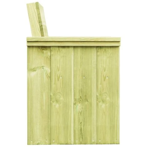 Sedie Da Giardino Sedie Poltrona Da Esterno In Legno Di Pino Impregnato ITD55561 2 Sedie Da Giardino Sedie Poltrona Da Esterno In Legno Di Pino Impregnato ITD55561 - immagine 2