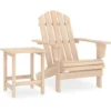Sedie Da Giardino Sedie Poltrona Da Esterno Adirondack Con Tavolino In Legno Abete ITD28233