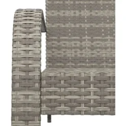 Sedie Da Giardino Adirondack Sedie Poltrona Da Esterno Grigia In Polyrattan ITD75691 -OUTSUN Giardino Negozio 99893757 5