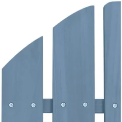 Sedie Da Giardino Sedie Poltrona Da Esterno Adirondack Con Ottomana Massello Di Abete Blu ITD66775 -OUTSUN Giardino Negozio 99898408 5